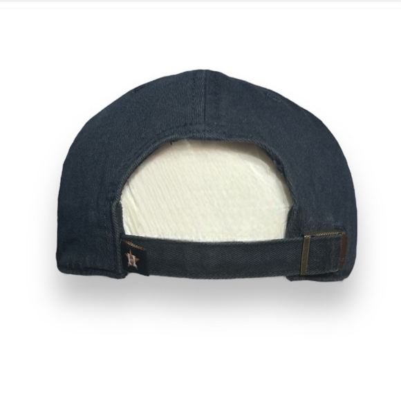 MLB ‘47 BRAND Houston Astros 'Navy/Orange Clean Up Adjustable Hat - Picture 5 of 7